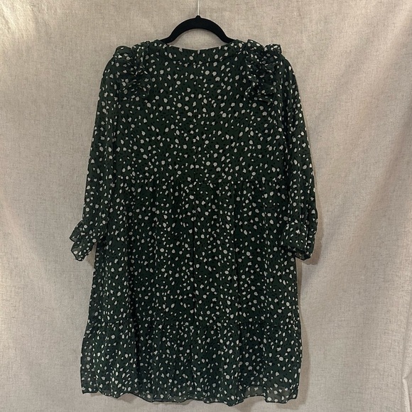 Comely Ruffled Mini Boho Dress Small NWT - Picture 3 of 7